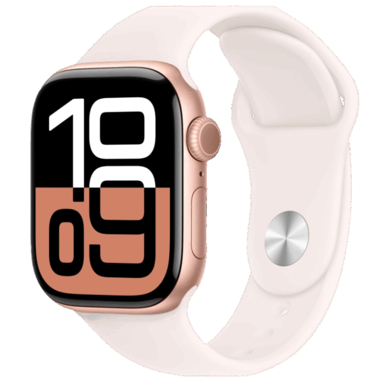 Apple Watch Series 10 – 46мм / Rose gold / Sport Band / S/M
