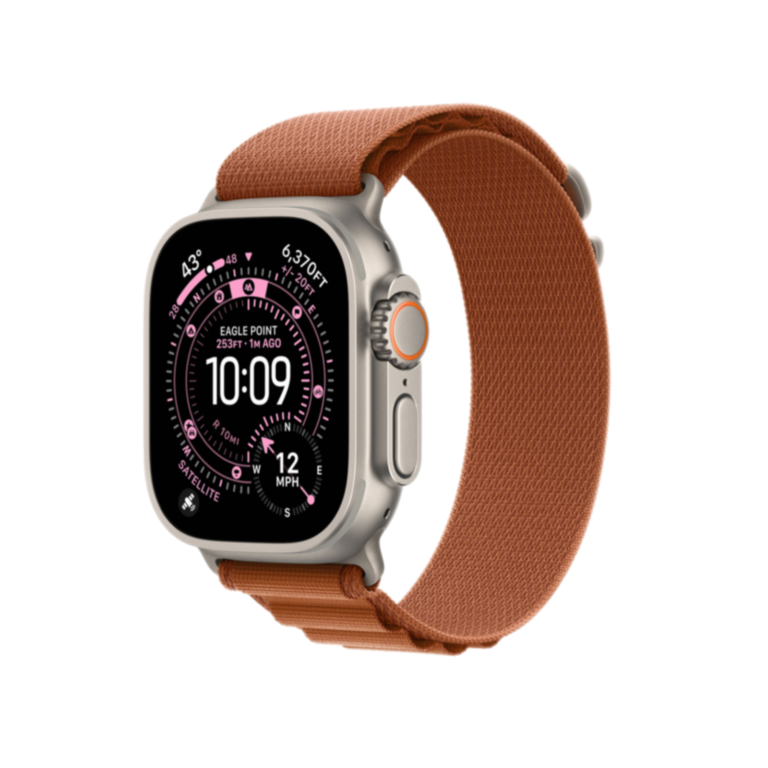 Apple Watch Ultra 3 GPS + Cellular 49 мм, Alpine Band – Alpine Terracotta / Beige Titanium / Без размера