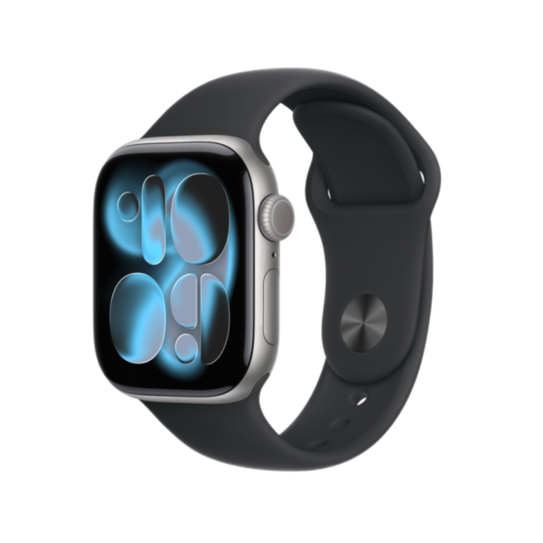 Apple Watch Series 11, 46 мм, with Sport Band – Black / Space Gray / M/L