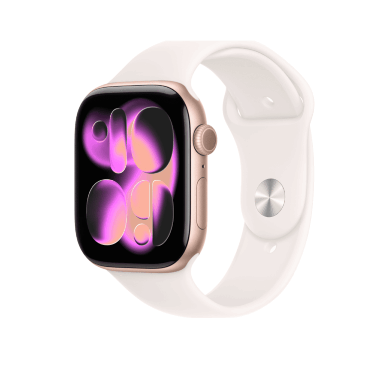 Apple Watch Series 11, 46 мм, with Sport Band – Blush / Rose Gold / M/L
