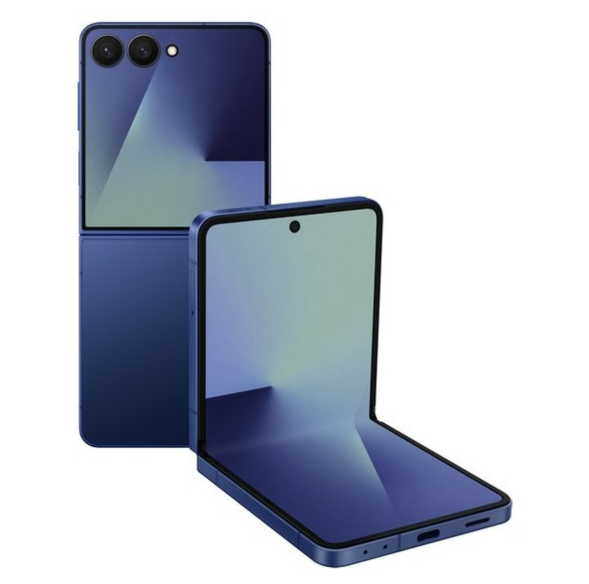 Samsung Galaxy Z Flip7 — синий