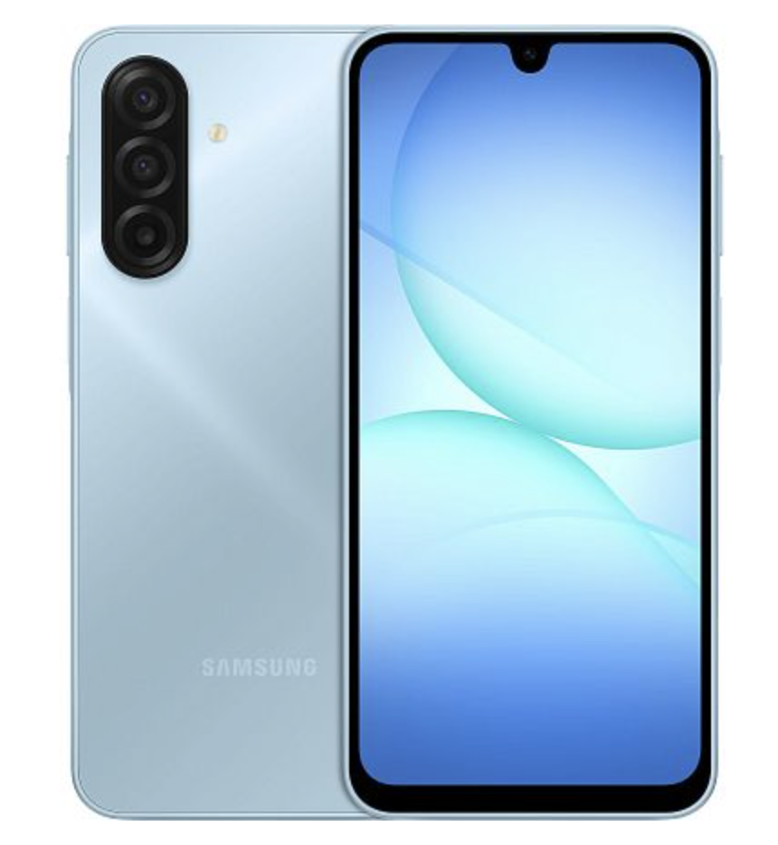 Samsung Galaxy A17 — голубой
