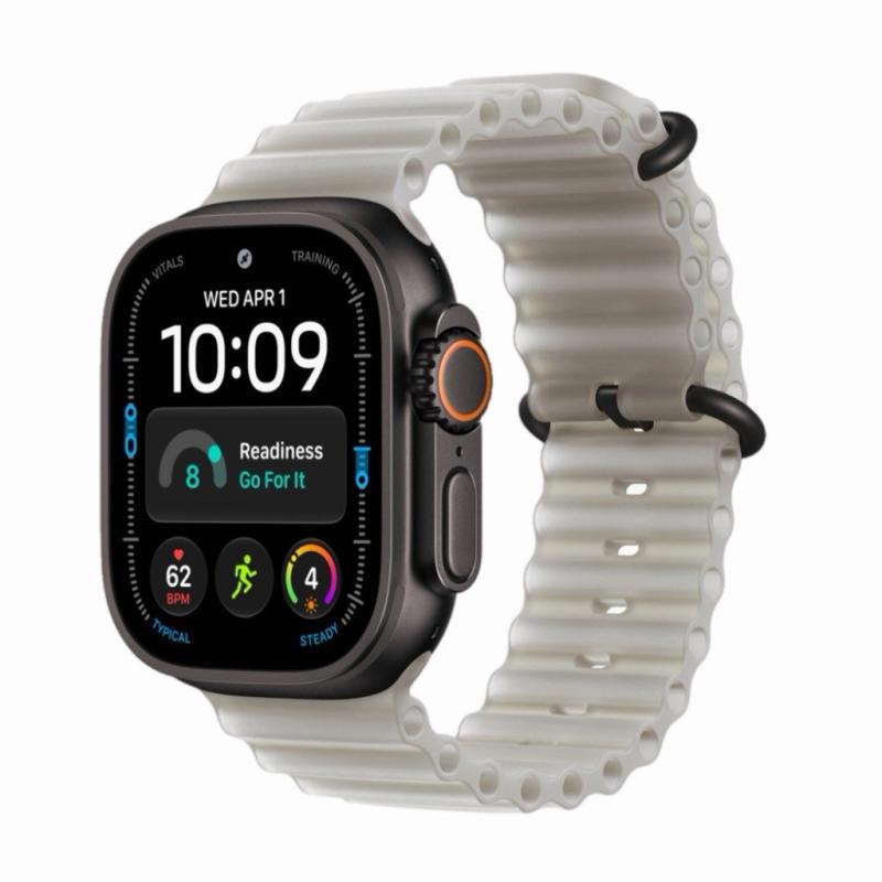 Apple Watch Ultra 4 49 мм GPS + Cellular, Black Titanium, Ocean серый – 49