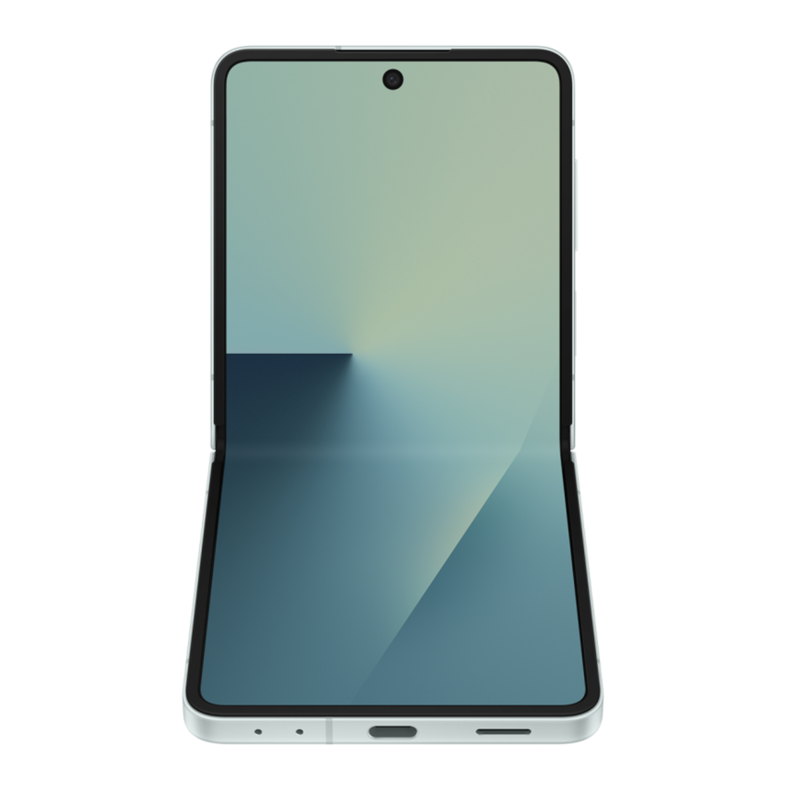 Samsung Galaxy Z Flip7 — мятный