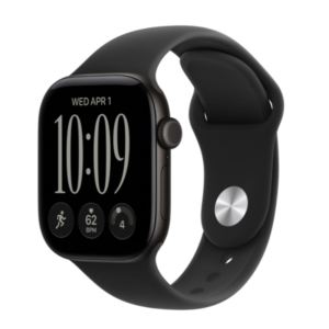 Apple Watch Series 12 46 мм, черный, Sport Band черный