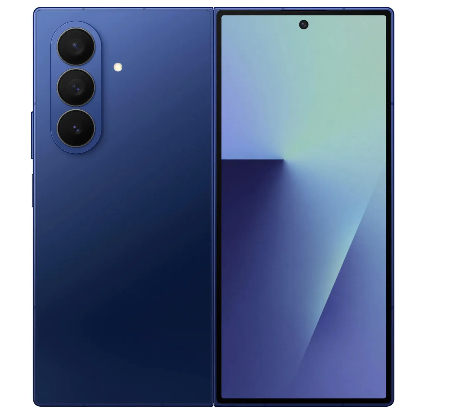 Samsung Galaxy Z Fold7 — синий