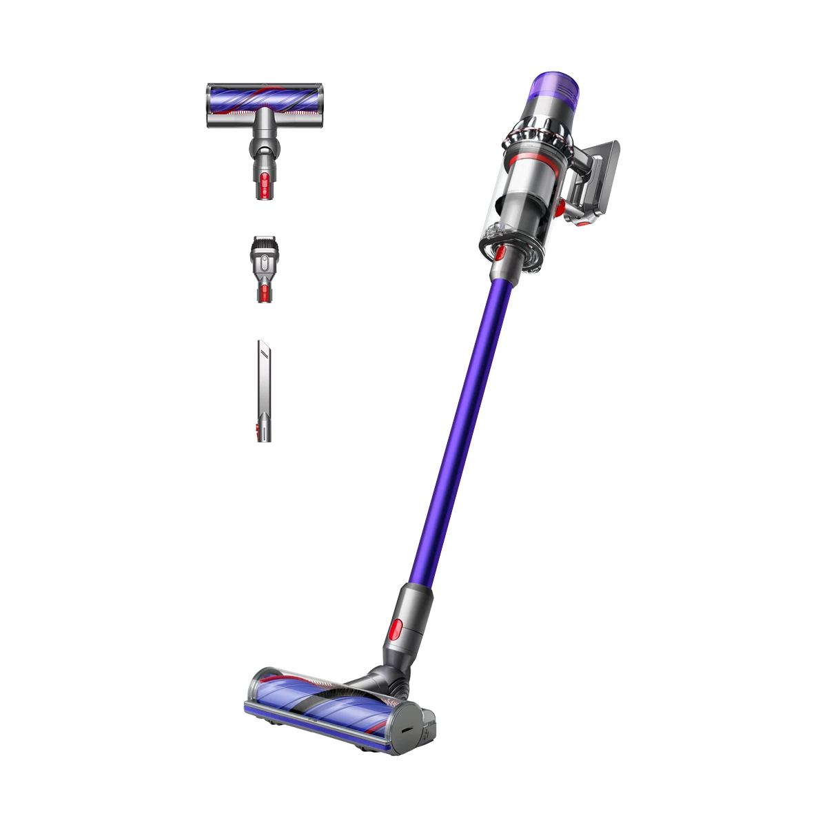 Беспроводной пылесос Dyson V11 – Fluffy / Nickel & Red