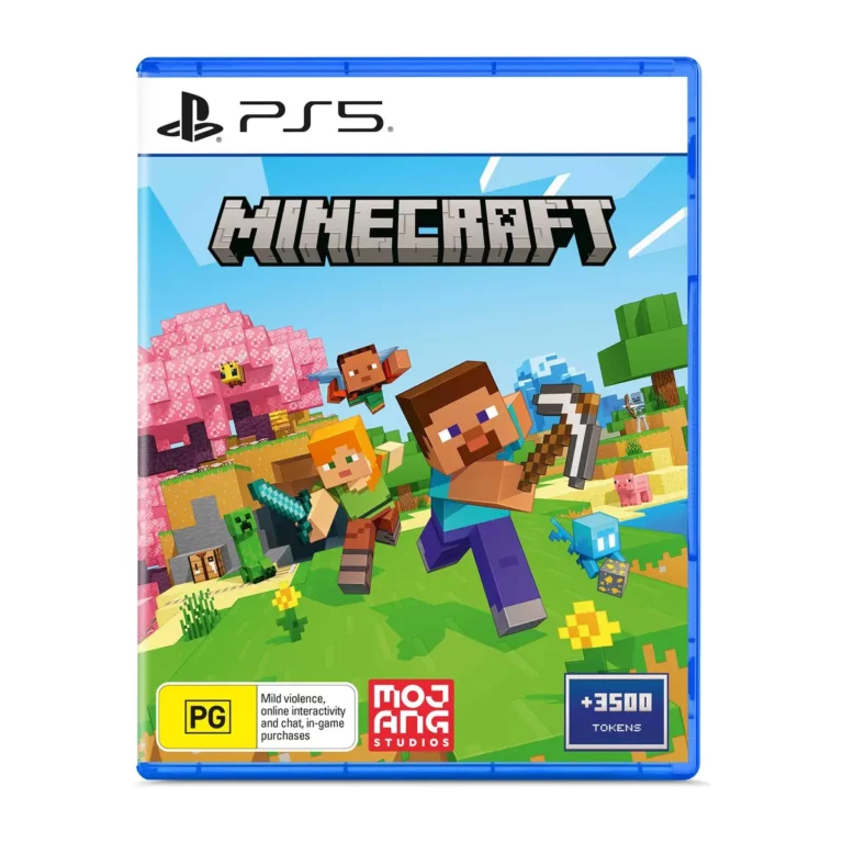 Minecraft для PlayStation 5 – стандартное / диск PS5