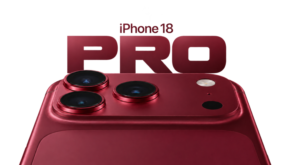 iPhone 18 Pro, цвет Burgundy
